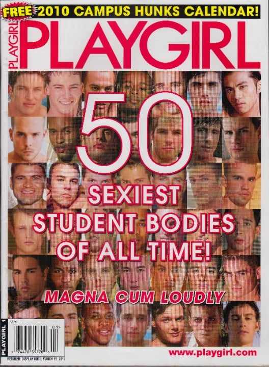 PLAYGIRL SEXIEST 50 HUNKS EVER! GREAT COMPILATION HARD TO FIND 1995-2010 MALE NU