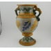 Double Handled Art Pottery Vase 8.5