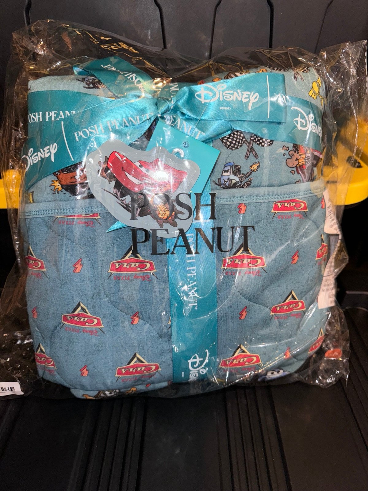 NIB Posh Peanut Pixar Cars Reversible Quilt