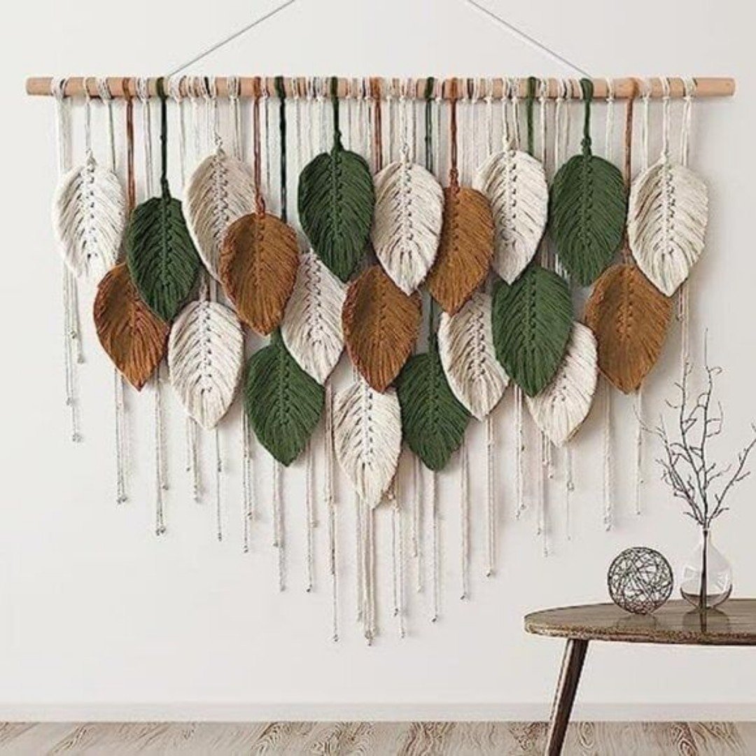 New Large Macrame Wall Hanging Boho Tapestry, Modern Handmade Decor for Home