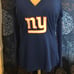 NY GIANTS Halter Top With Removable Pads