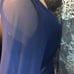 NY GIANTS Halter Top With Removable Pads