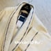 【Unused item】Burberry BURBERRY high-quality Egyptian extra-long cotton bathrobe Made in Japan