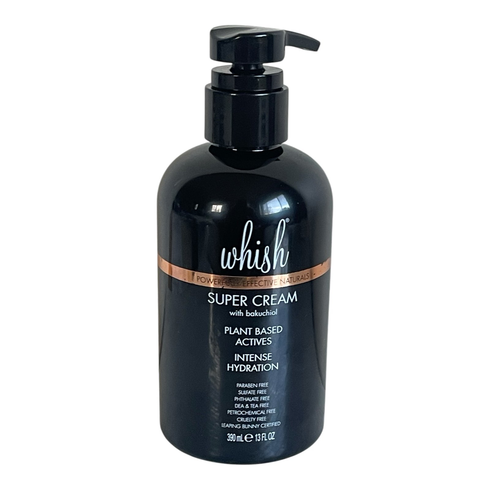 Whish Super Cream Bakuchiol Intense Hydration Body Cream Powerful 13 fl oz New