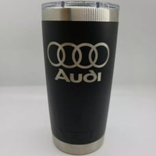 Laser engraved yeti tumbler 20oz (audi).