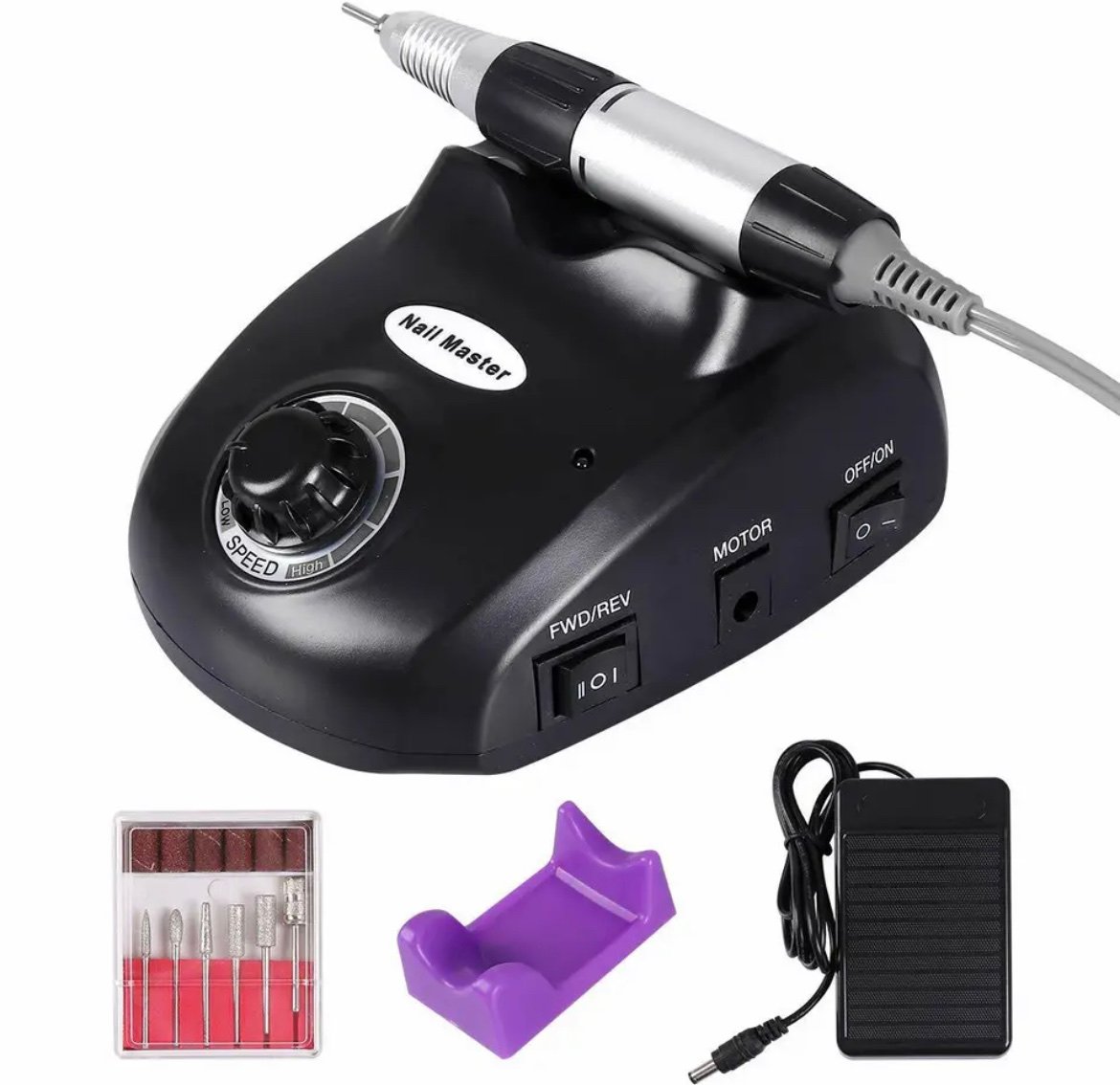 Nail Drill Electric Nail File 30000RPM Professional Nail Drills for Acrylic Nail