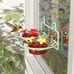 Window Hummingbird Feeder, Small Hummingbird Feeder for Outdoors