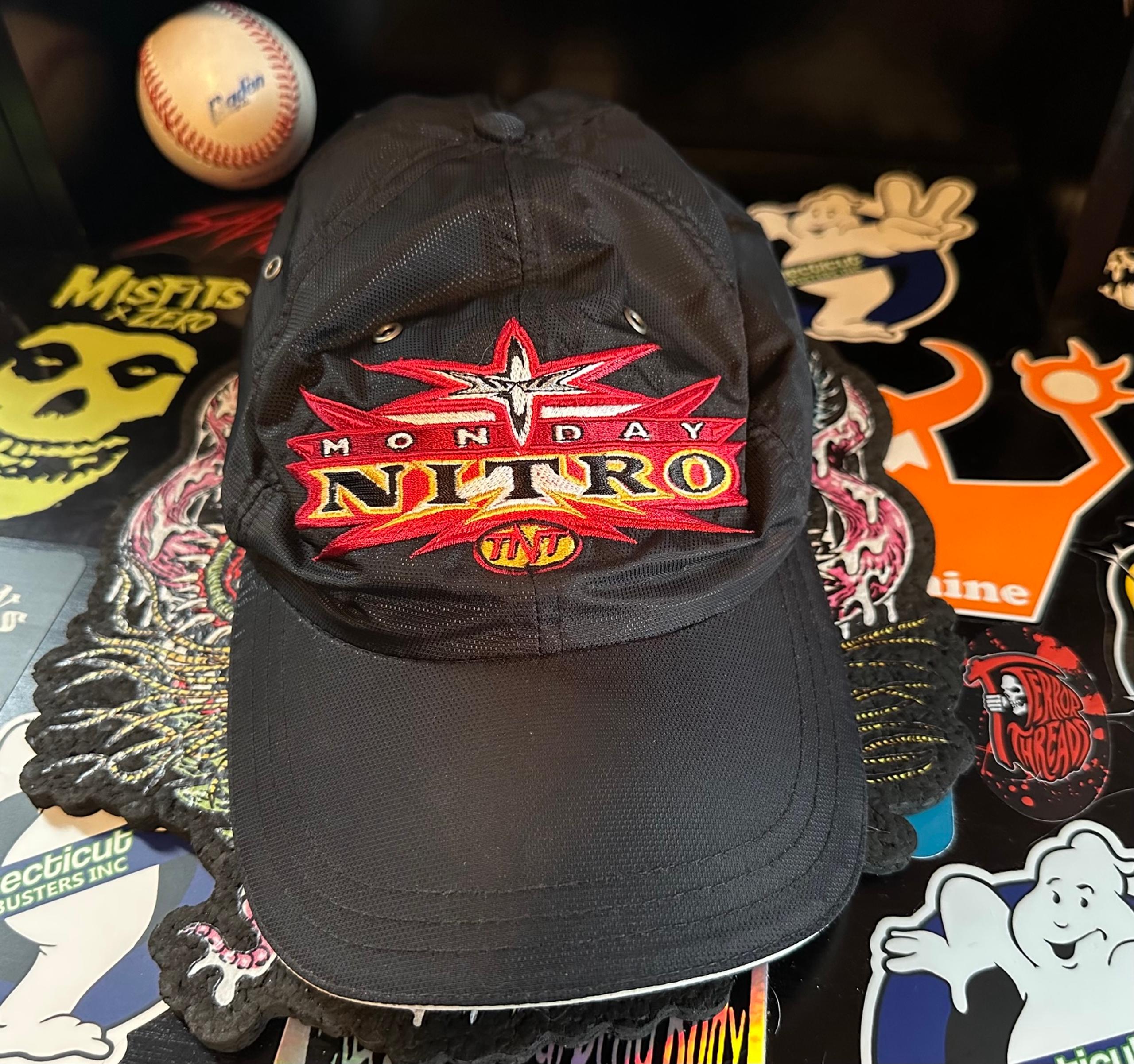 Vintage 2000 WCW Monday Nitro Pro Wrestling Adjustable Hat