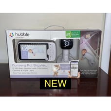 NEW: Hubble Connected Nursery Pal Skyview Baby Monitor, 5 HD display
