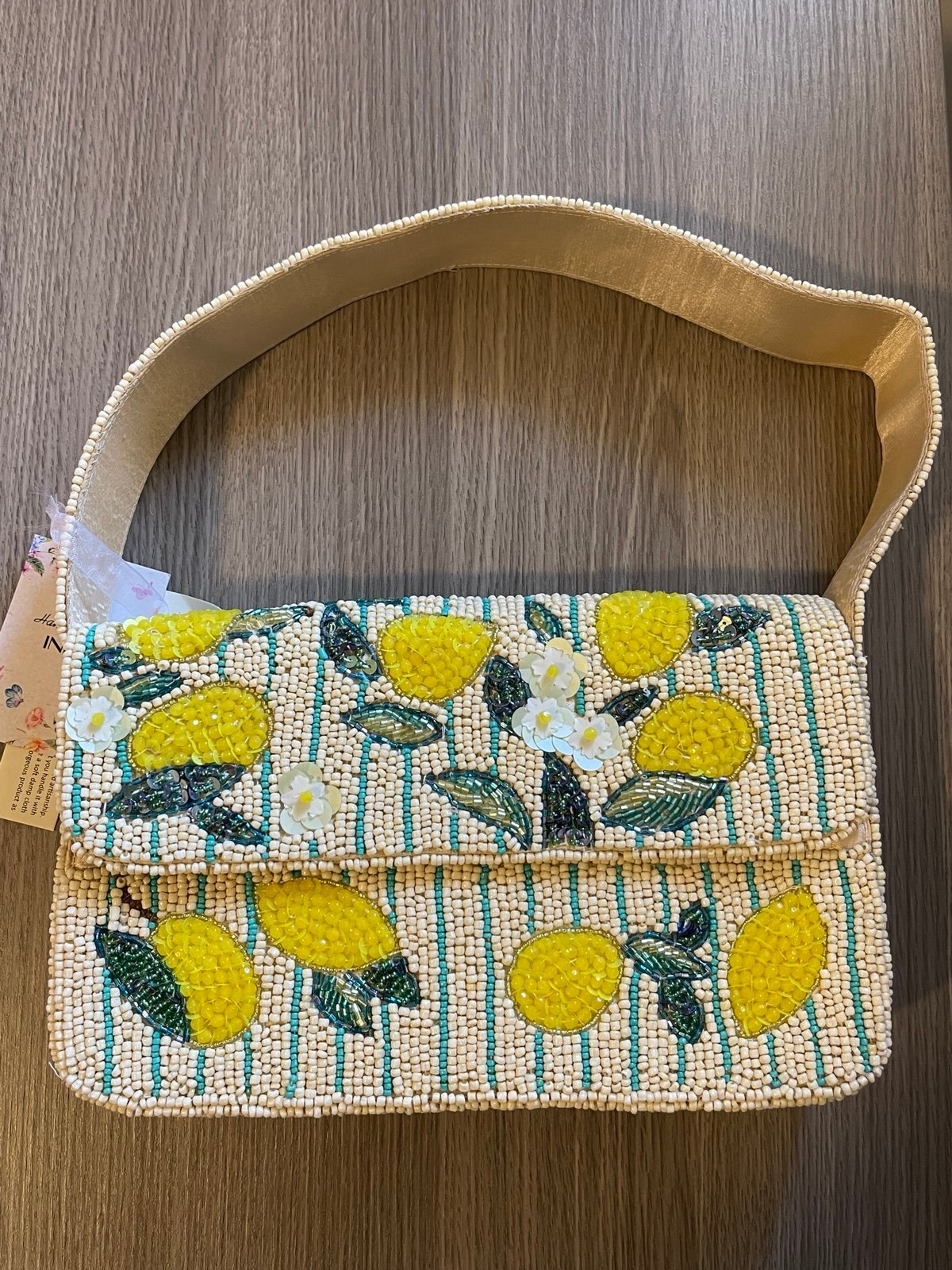 Beaded Lemons Women's Bag Viral TikTok Made in India
