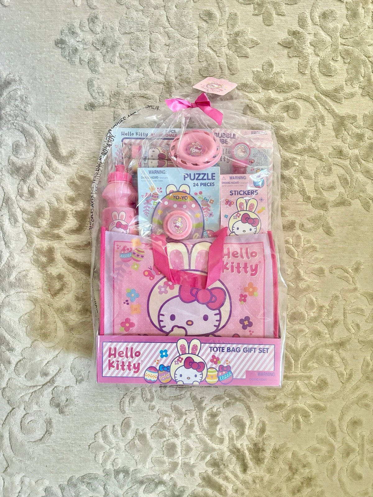 Hello Kitty Easter Tote Basket