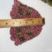 Handmade Matching Baby Green and Pink Cozy Crochet Knit Blanket and Hat Set