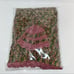 Handmade Matching Baby Green and Pink Cozy Crochet Knit Blanket and Hat Set