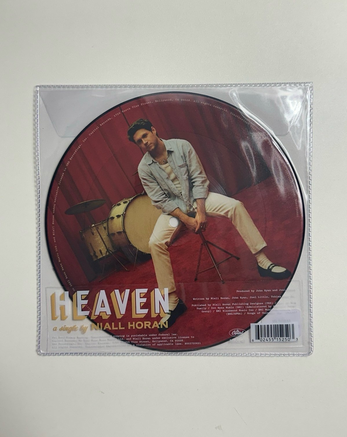 Niall Horan Heaven 7 Picture Disc Vinyl (The Show) 2/3