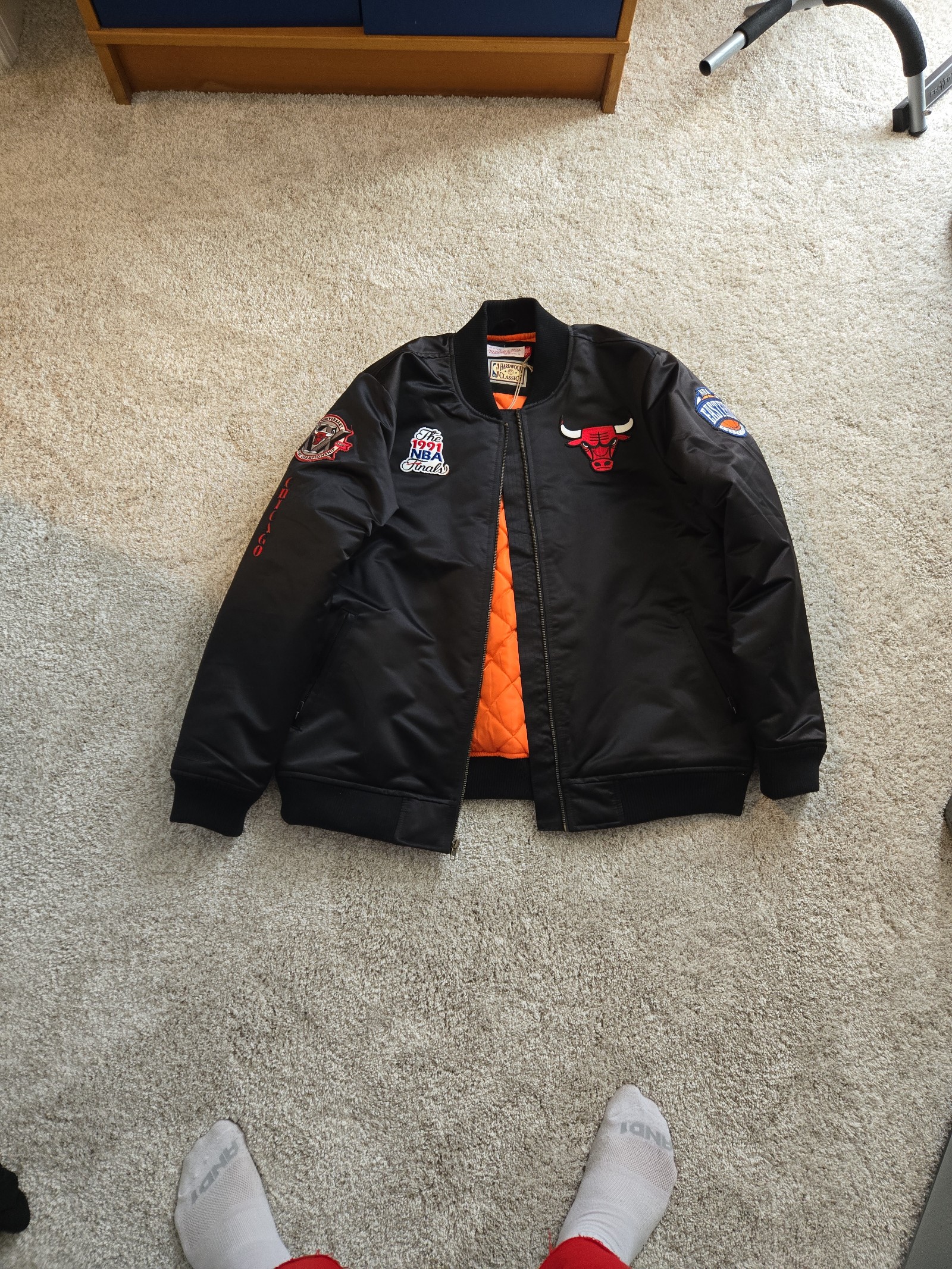 Mitchell and ness hardwood classics jacket