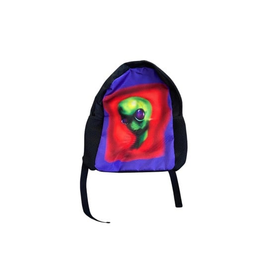 Alien backpack y2k
