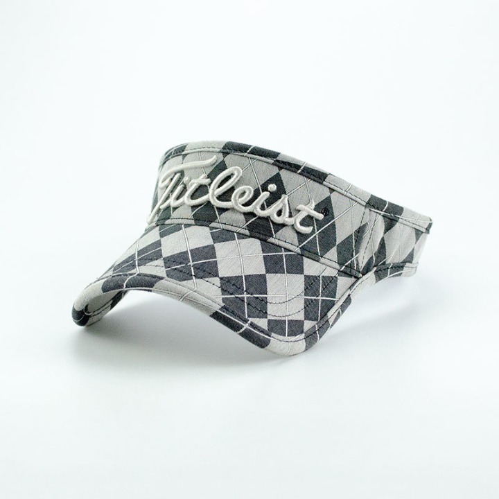 Sun Visor with 3D Embroidery Cotton Breathable Promotion Sports Golf Cap