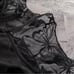 Black Butterfly Ruffle Lace Teddy Bodysuit