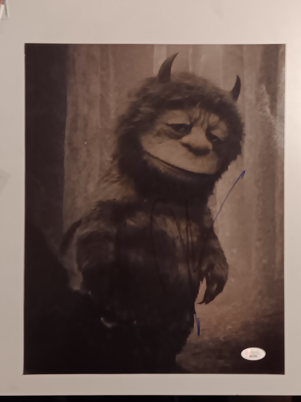 James Gandolfini Hand Signed Photo Where The Wild Things Are JSA Certified