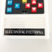 Electronic football game vintage toy 1980s