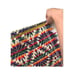 Vintage Hand Woven Geometric Table Runner Rectangular Thick Yarn Red Green Beige