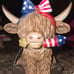 Patriotic Highland Cows - Not available in stores!