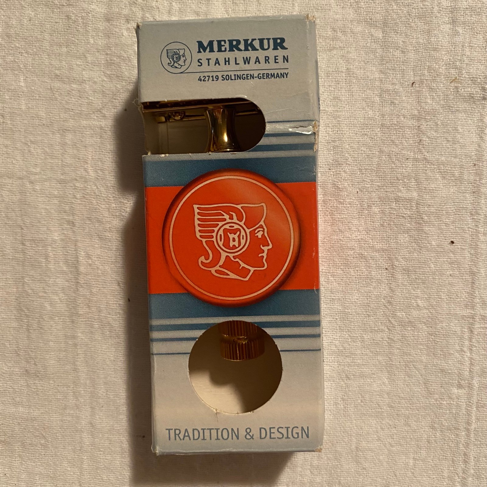Merkur Stahlwaren gold series Stainless Steel Safety Razor