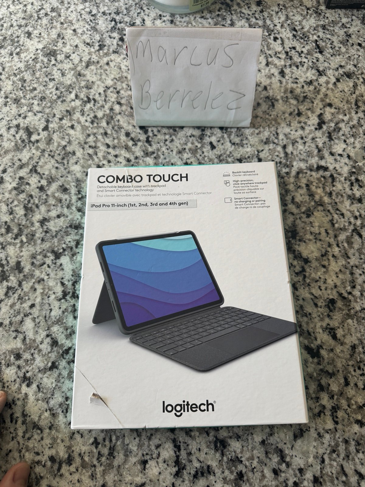 Combo touch for iPad Pro 11in 1,2,3,4 gen