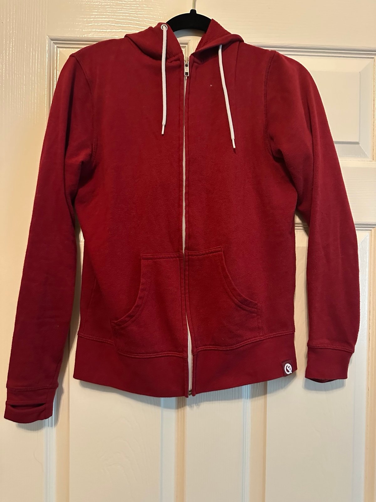 Hoodie quikflip red size small