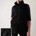 NWT Athleta Whisper Featherless Velvet Vest Black Medium Petite