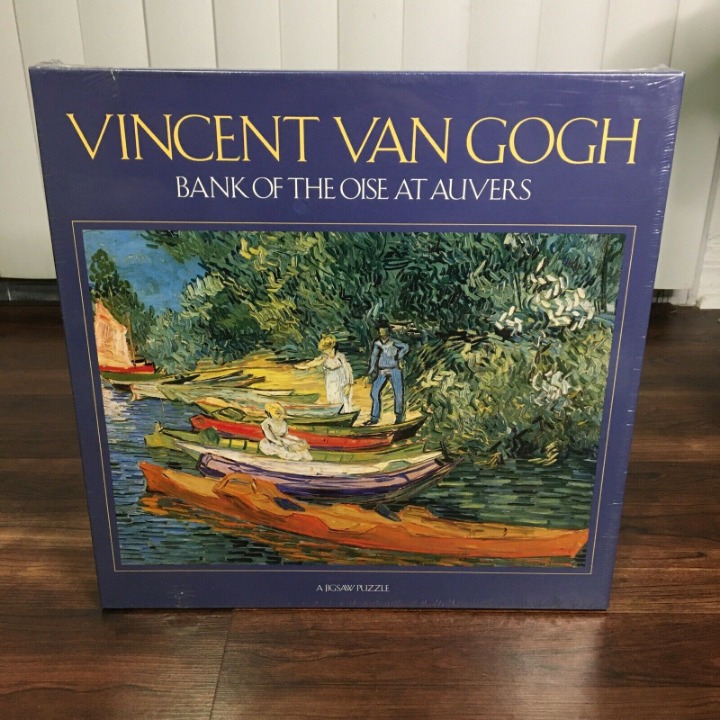 Jigsaw Puzzle The Banks of the Oise At Auvers Van Gogh Metrol Museum of Art NEW