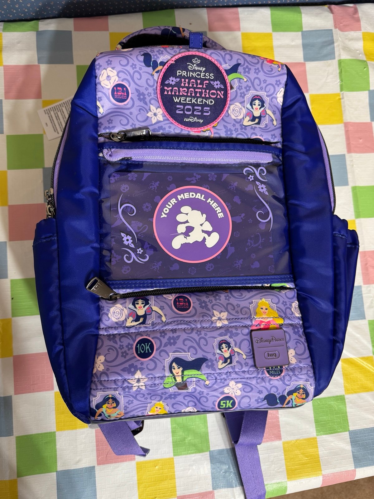 NWT Lug Disney Princess half marathon backpack