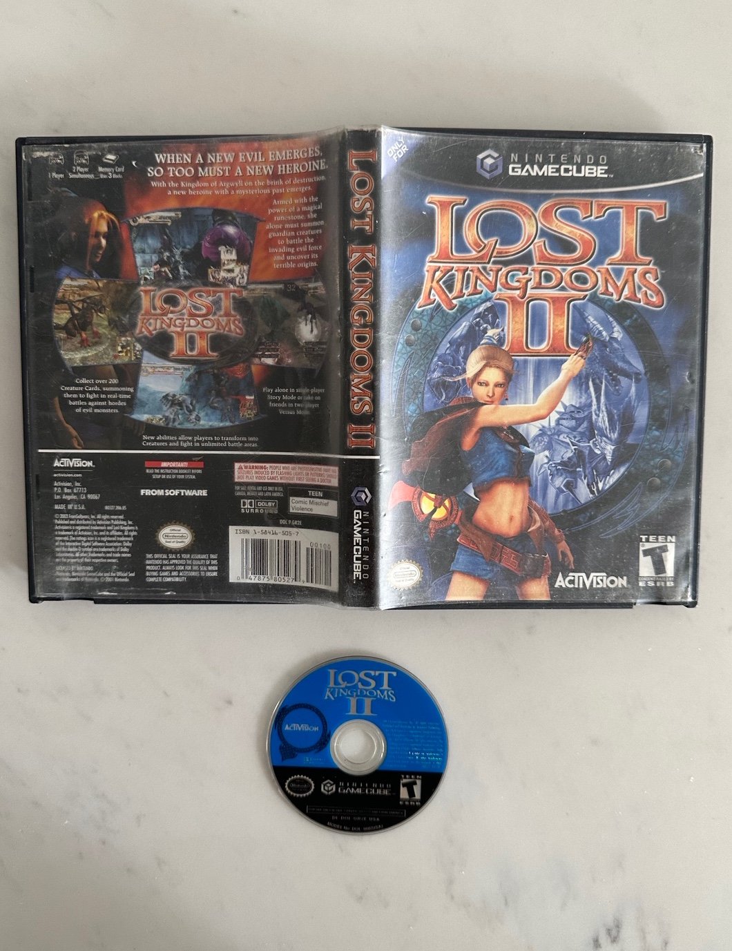 Lost Kingdoms II for Nintendo GameCube Tested & SHIPS SAME DAY Guaranteed!!!!!!