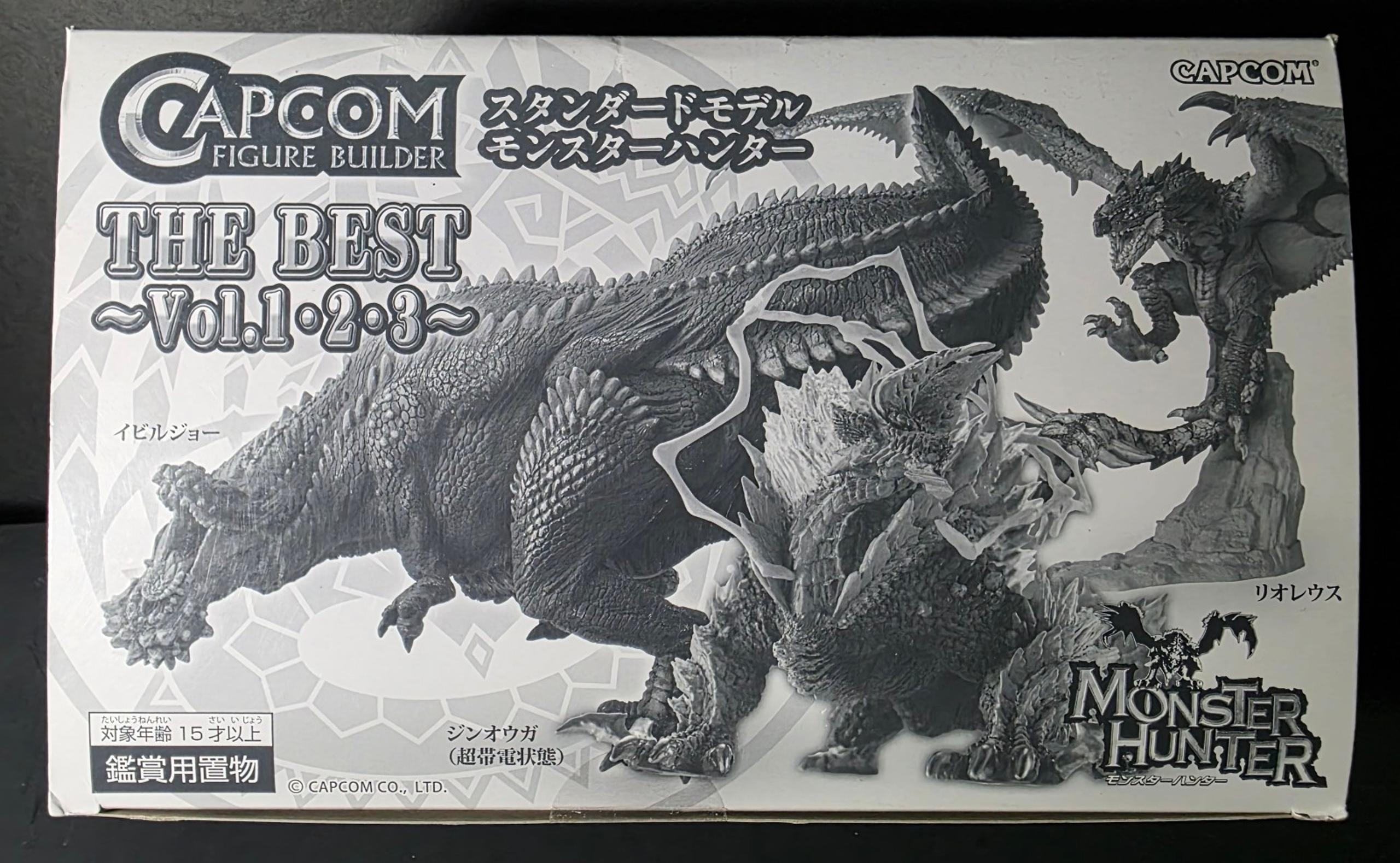 Capcom Monster Hunter The Best Of Vol. 1-2-3 case mip