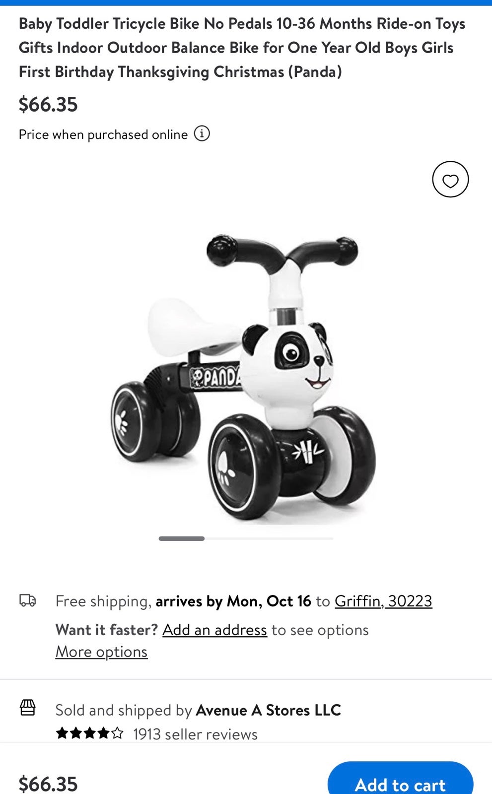 toddler balance bike