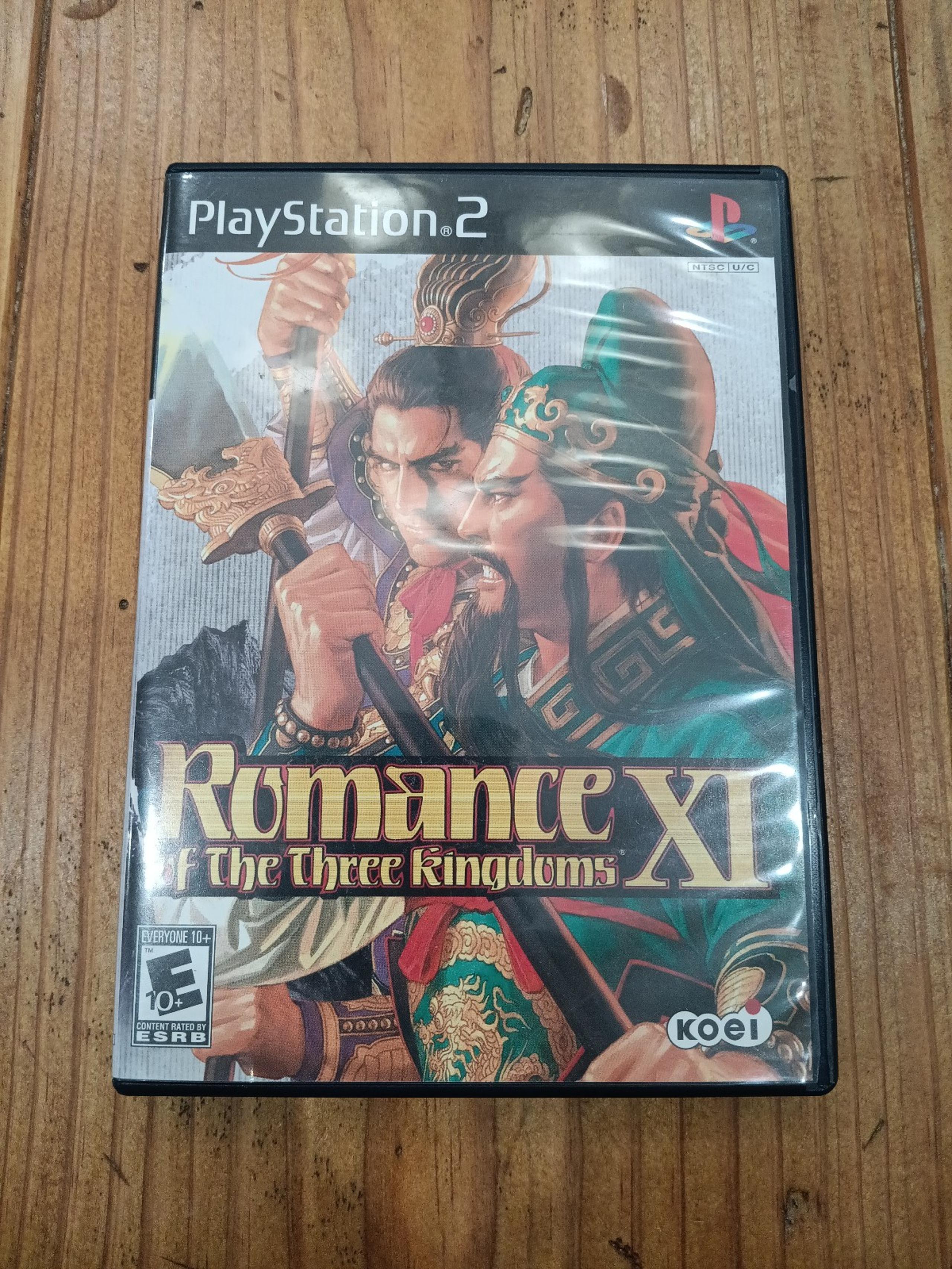 Romance of the Three Kingdoms XI or Playstation 2