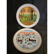 Design Naif Villeroy & Boch Four Seasons Plate Set