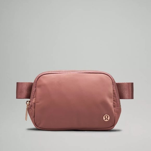 Lululemon Everywhere Belt Bag 1L Metal Hardware - Spiced Chai/Rose Gold