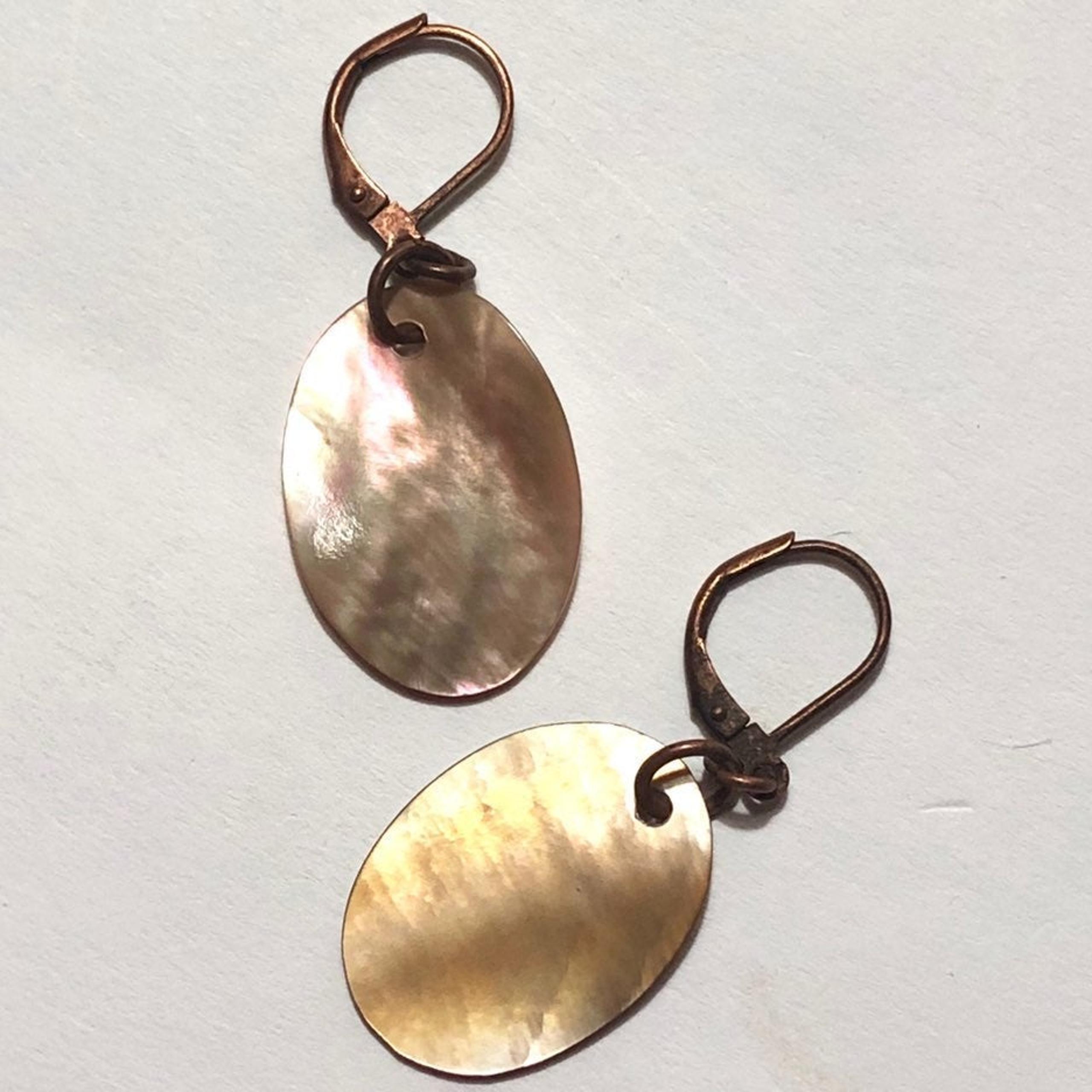 ABALONE SHELL EARRINGS