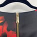 Ted Baker Catina Floral Print Midi Sheath Pencil Bodycon Dress Stretchy Black 8