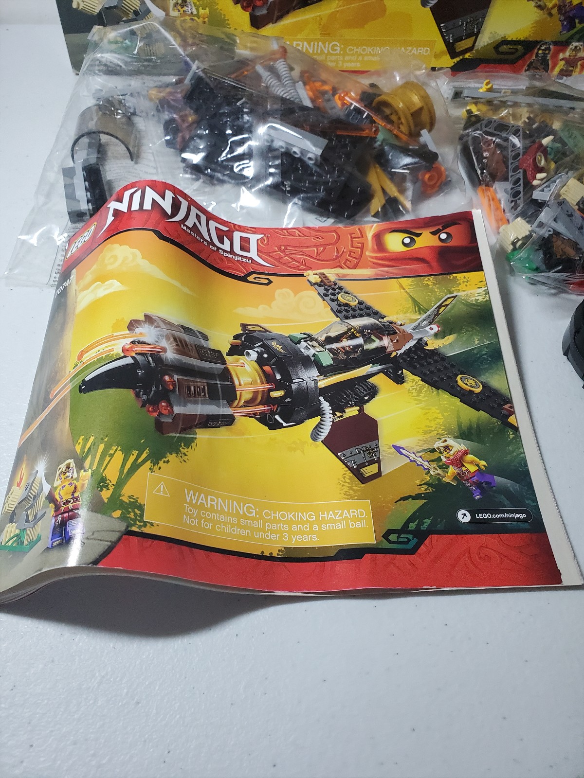 Lego Ninjago Masters of Spinjitzu #70747 Boulder Blaster SEALED BAGS No Sticker shops