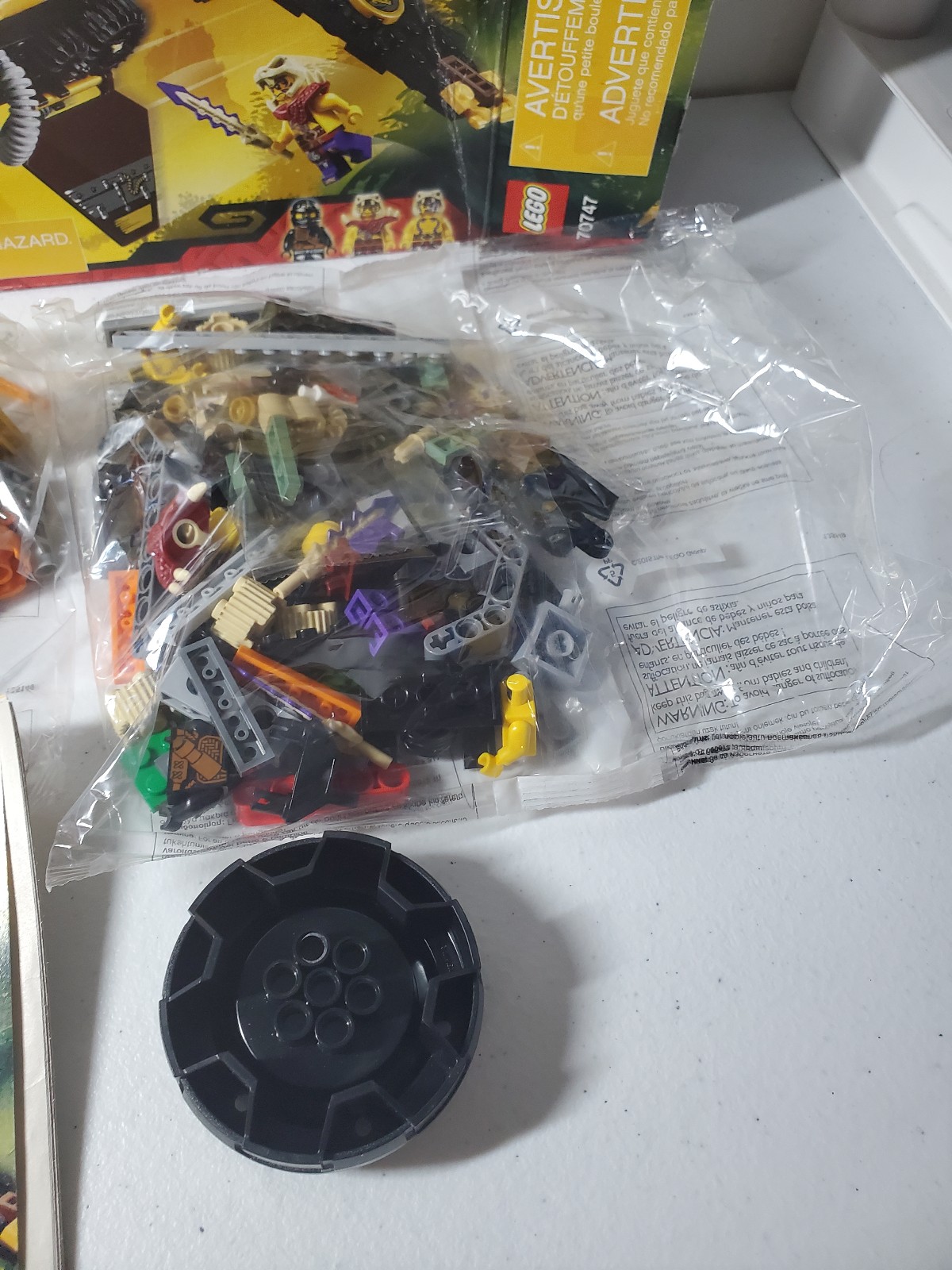Lego Ninjago Masters of Spinjitzu #70747 Boulder Blaster SEALED BAGS No Sticker shops