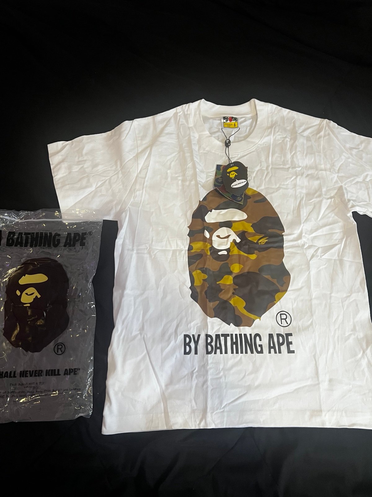 BAPE Camo Shirt Size small with tags