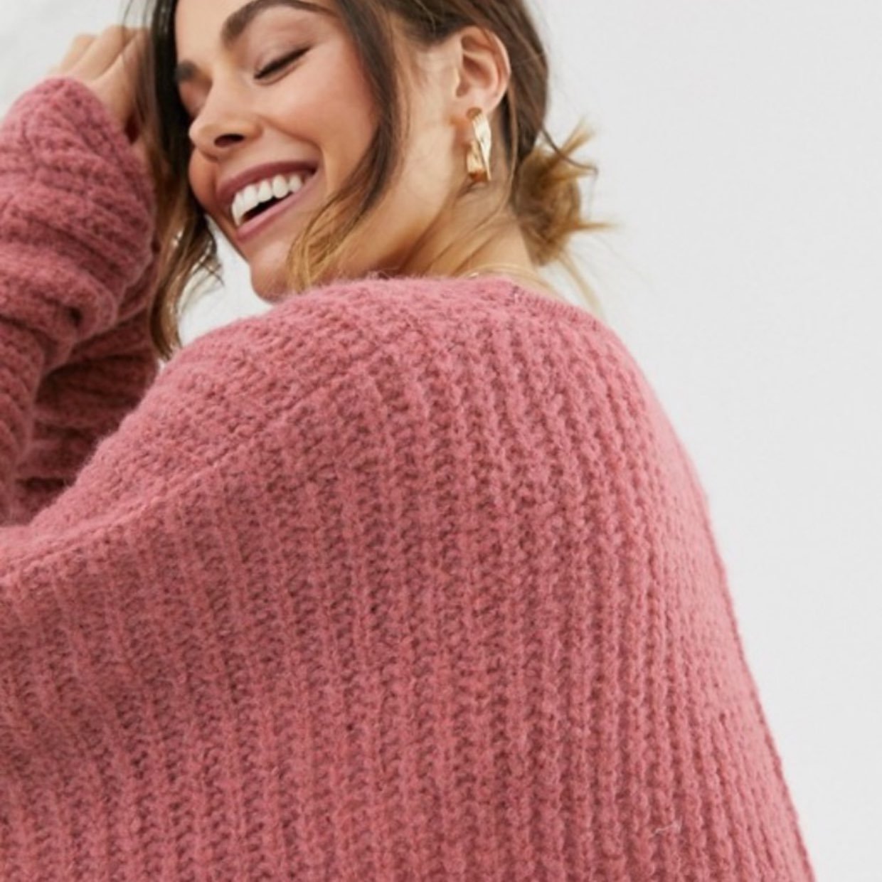 NWT Free people Moonbeam Alpaca Sweater - detail