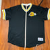 Mitchell And Ness Vintage Los Angeles Lakers Warm Up Shirt Jersey Size XL