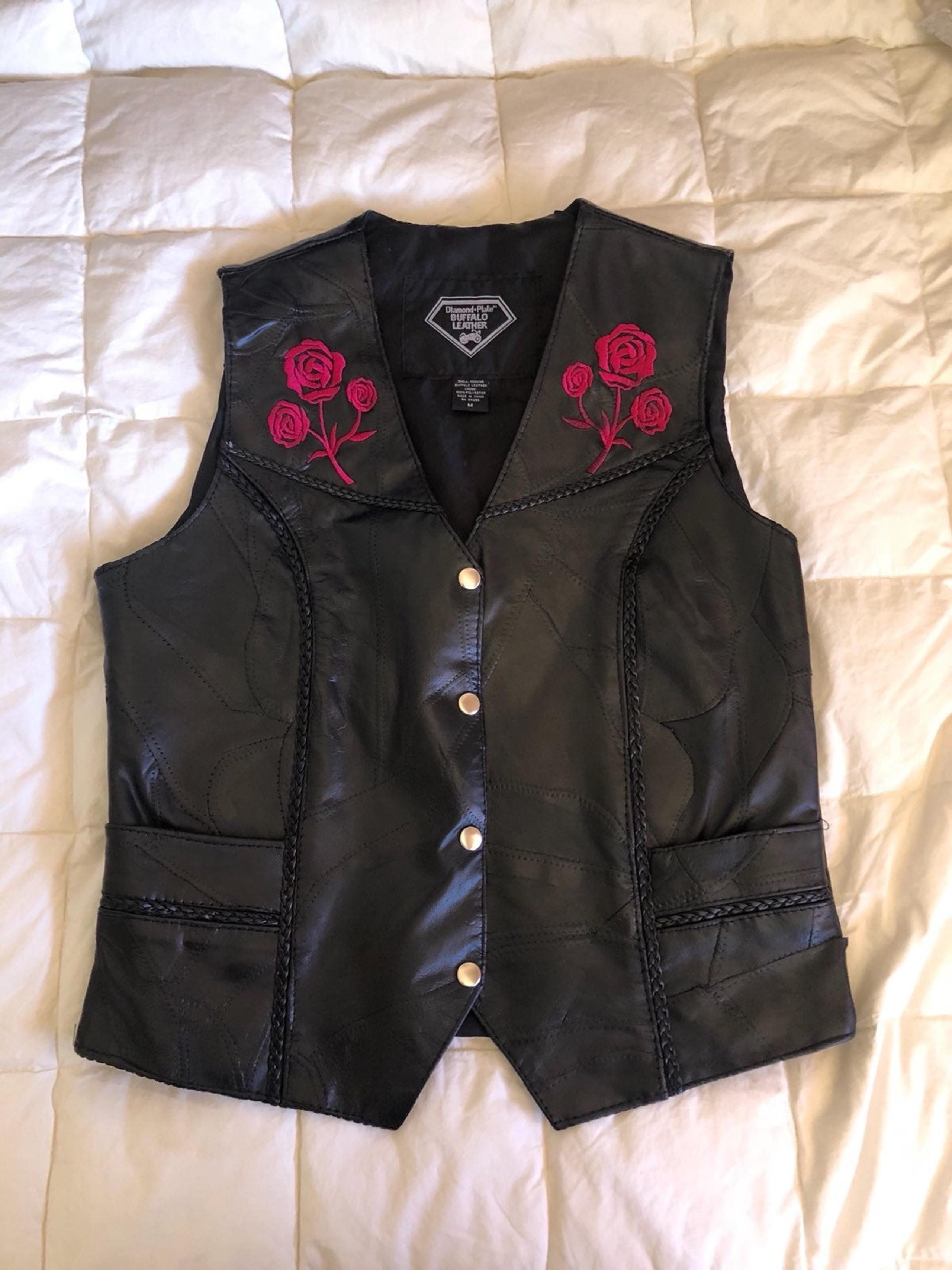 Women's Leather Vest