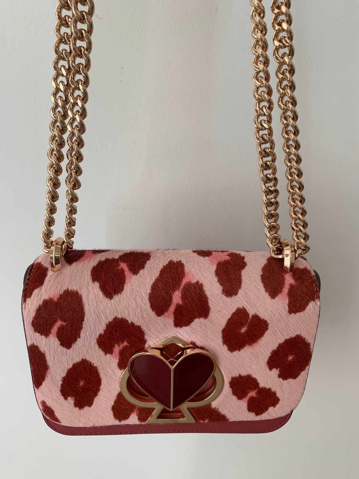 Kate Spade new york Leopard patterns spawn skin crossbody bag