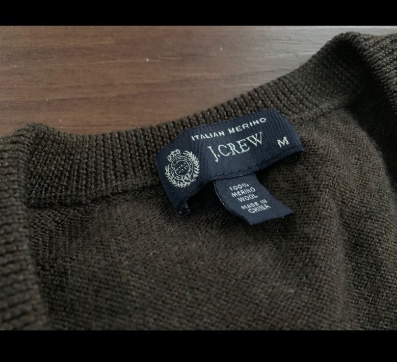 JCrew Men’s Medium Wool Sweater