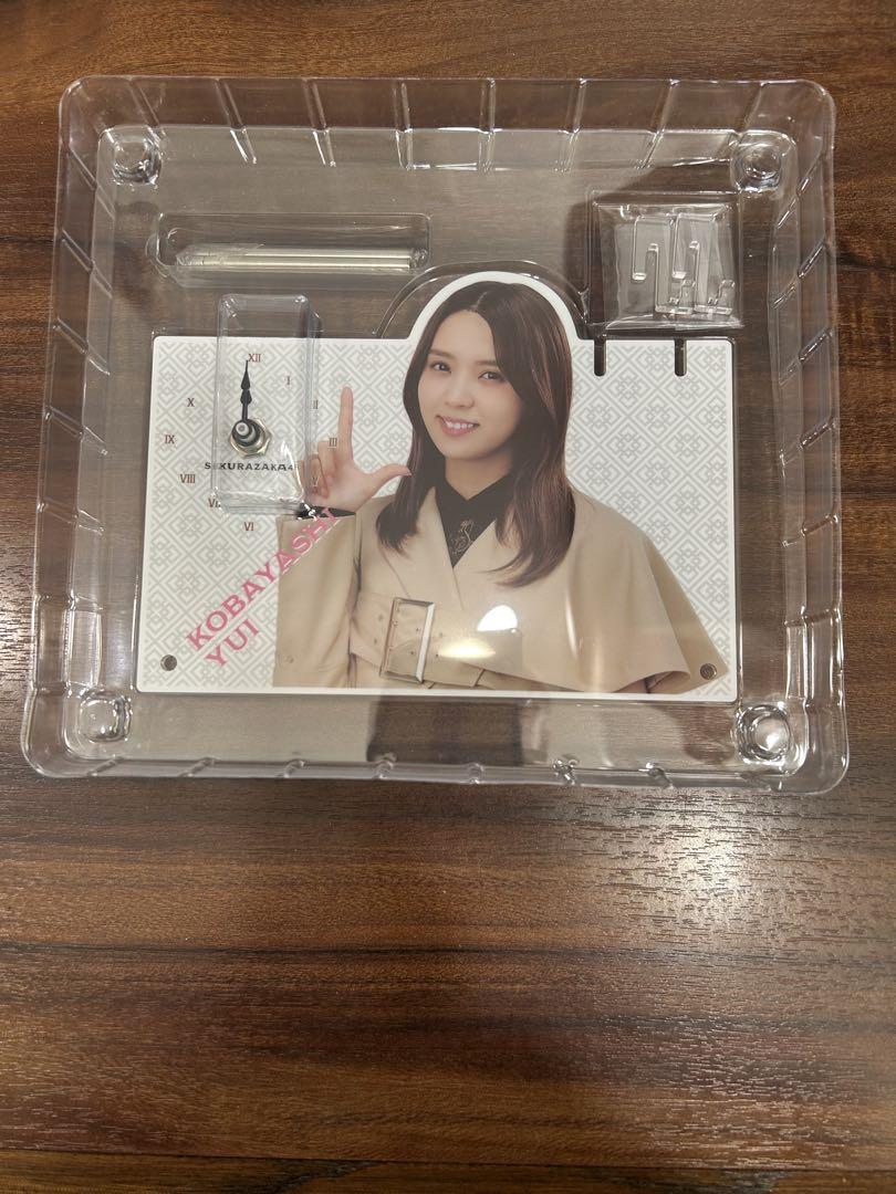 Yui Kobayashi, Former Sakurazaka46, Acrylic Clock Stand, Brand New and Unopened