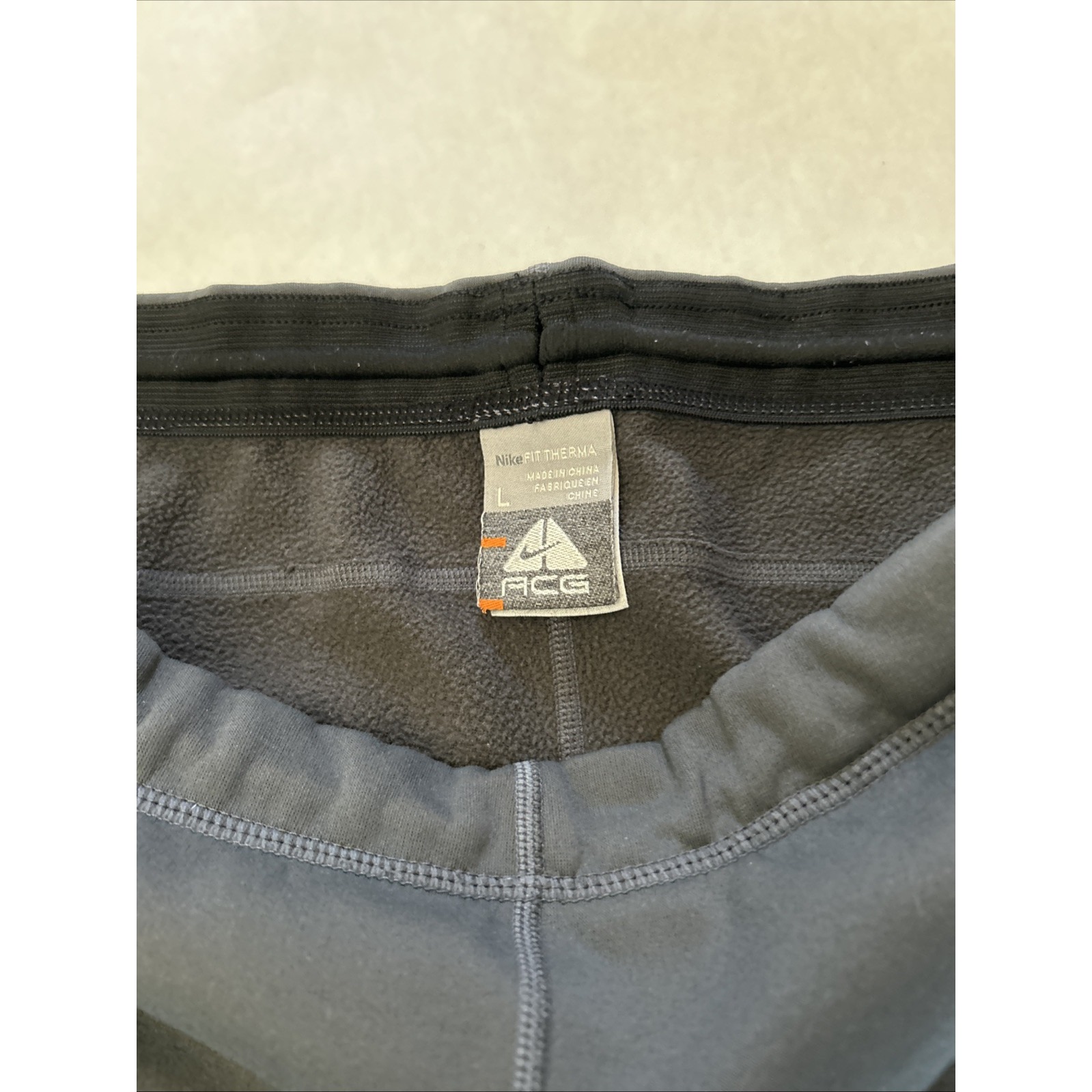 Nike Mens ACG Fleece Lined Athleisure Sweatpants Size L Y2K 90 Activewear Retro